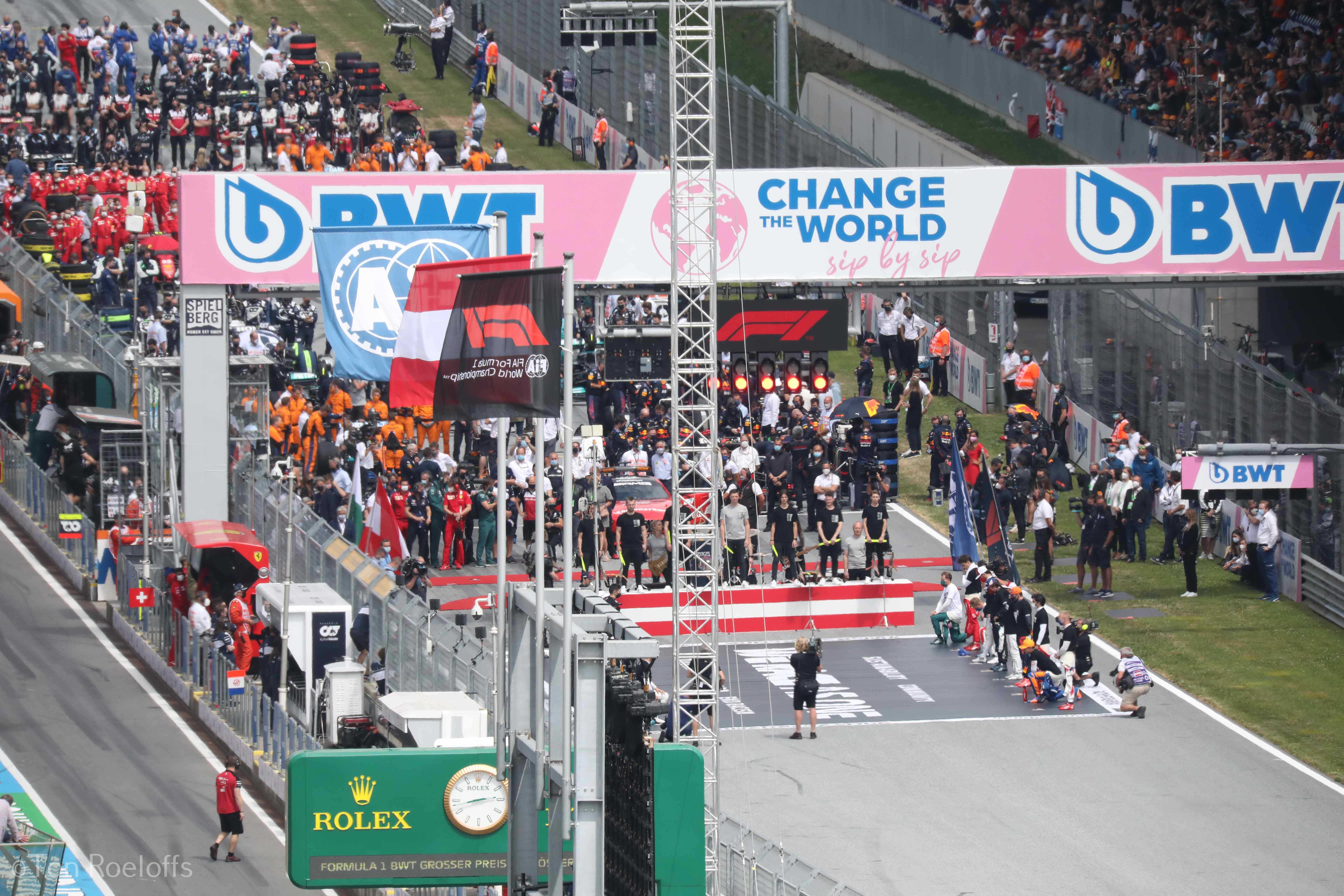 Verstappen pitbox